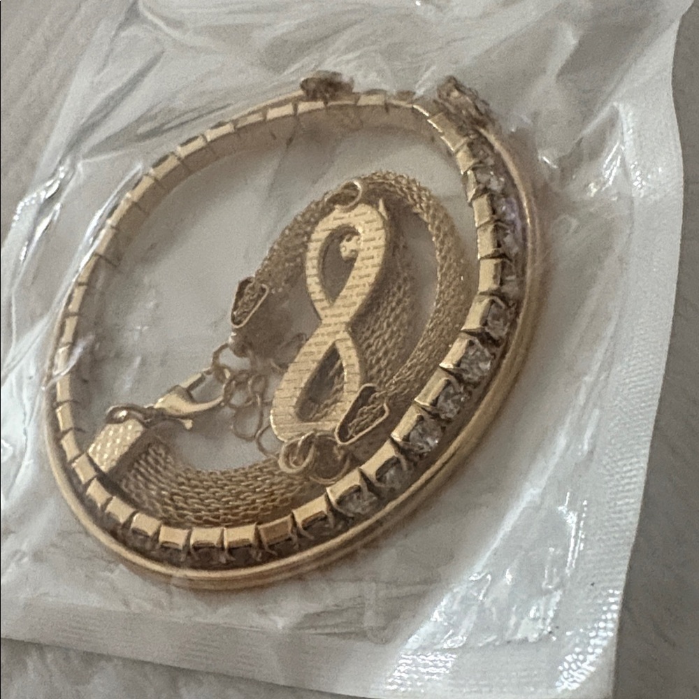 Gold Snake Bracelet - Picture 2 of 6